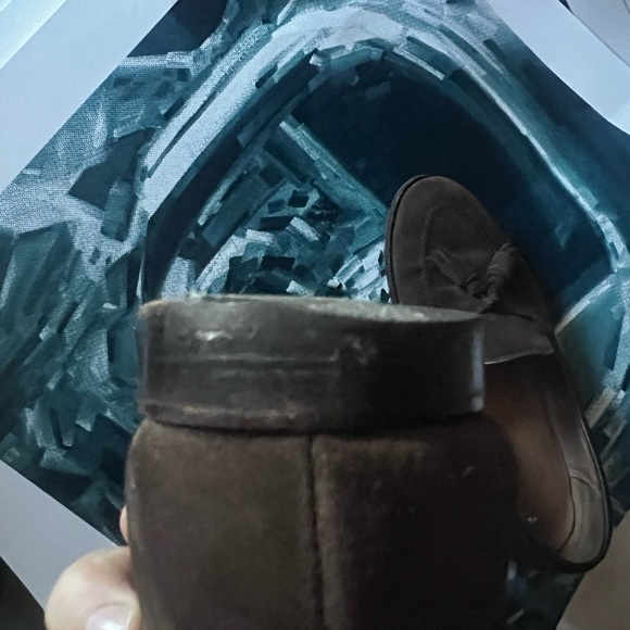 Crockett & Jones Brown Suede Tassel Loafers 9.5D - Picture 11 of 12